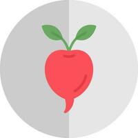 Radish Vector Icon Design