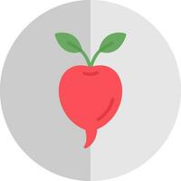 Radish Vector Icon Design