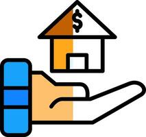 Mortgage Vector Icon Design