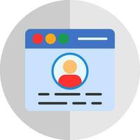 Profile  Vector Icon Design