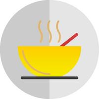 Bowl Vector Icon Design