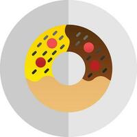 diseño de icono de vector de donut