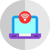 Wifi señal vector icono diseño