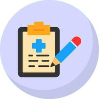 Medical Record  Vector Icon Design