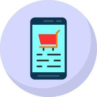 Shopping Cart  Vector Icon Design