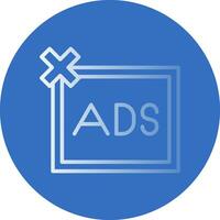 Remove ads  Vector Icon Design
