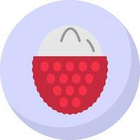 Lychee Vector Icon Design