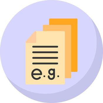 ejemplo vector icono diseño