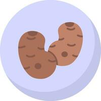 Potato Vector Icon Design