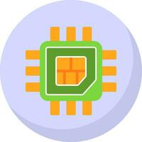 Processor  Vector Icon Design