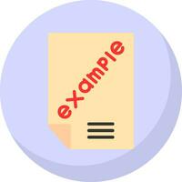 Example  Vector Icon Design