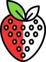 Strawberry Vector Icon Design