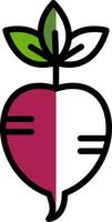 Beet Vector Icon Design