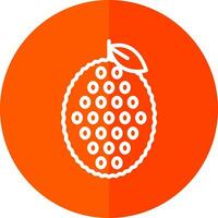 Jackfruit Vector Icon Design