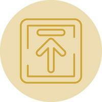 Up Arrow Upload Vector Icon Design