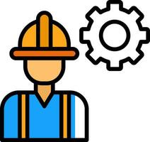 Worker  Vector Icon Design