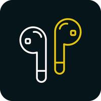 Earbuds  Vector Icon Design