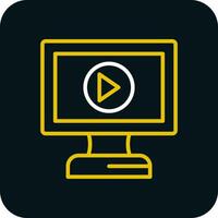 Smart Tv  Vector Icon Design