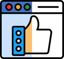 Website  Vector Icon Design