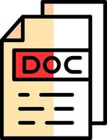 Doc  Vector Icon Design