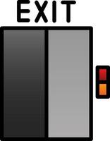 Exit Vector Icon Design