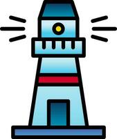 Lighthouse Vector Icon Design