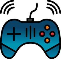 diseño de icono de vector de gamepad