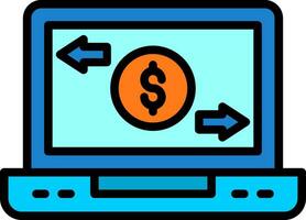 Transaction Vector Icon Design