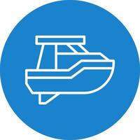 diseño de icono de vector de barco