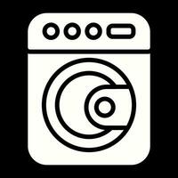 Washing Machine Vector Icon