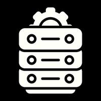 Data Center Maintenance Vector Icon