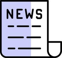 News  Vector Icon Design