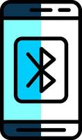 Mobile Bluetooth  Vector Icon Design