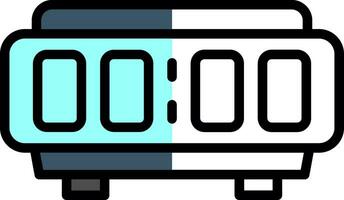 digital alarma reloj vector icono diseño