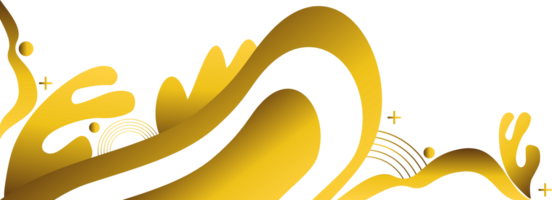 oro floreale decorazione png