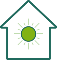 flat style home icon png