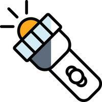 Flashlight  Vector Icon Design