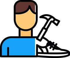 Shoemaker  Vector Icon Design