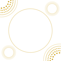 gold geometric decoration png