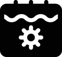 Calendar schedule icon symbol image vector. Illustration of the modern appointment reminder agenda symbol graphic design image. EPS 10 vector