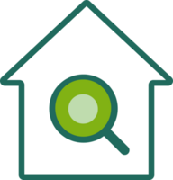 flat style home icon png