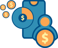 mobile finance icon png