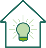 flat style home icon png