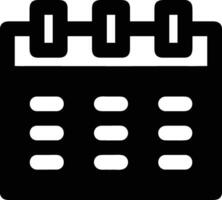 Calendar schedule icon symbol image vector. Illustration of the modern appointment reminder agenda symbol graphic design image. EPS 10 vector