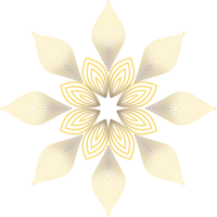 d'or floral ornement png