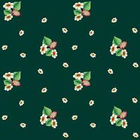 Floral pattern in vector