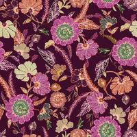 Floral pattern in vector