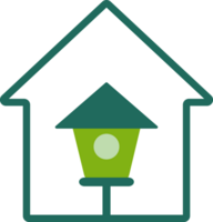 flat style home icon png