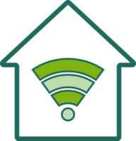 simple flat style home icon png