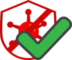 eben Stil Virus Symbol Konzept png